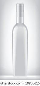 Non-transparent Bottle on background. 3d rendering - Shutterstock ID 1990561577