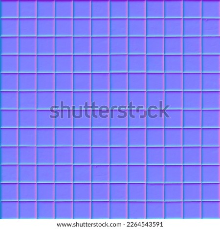 Normal map Floor tiles texture, Normal mapping Floor tiles