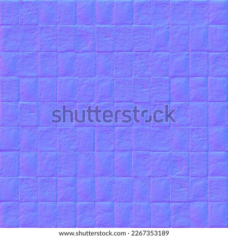 Normal map Floor tiles texture, Normal map texture Floor tiles