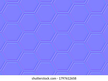 Normal Map Hexagon Honeycombs Computer 260nw 1797612658 
