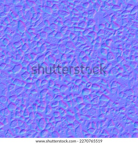 Normal map tiles cobblestone road Texture, normal mapping