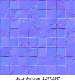 Normal Map Tiles Texture Normal Mapping Stock Illustration 2137715287