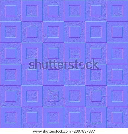 Normal map Tiles texture, normal mapping