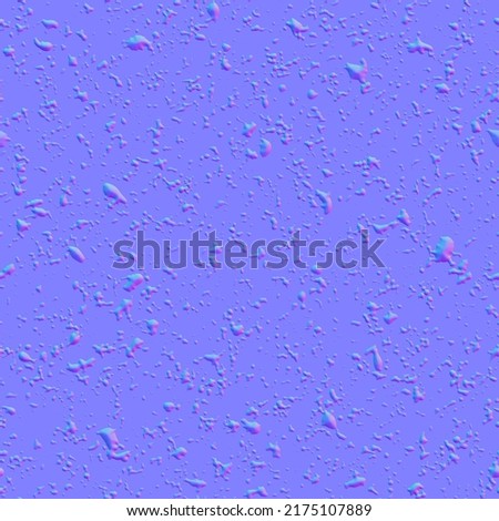 Normal map Water Droplets texture, normal mapping