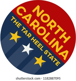 North Carolina: The Tar Heel State | Digital Badge