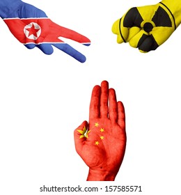 North Korea Nuke China Rock-paper-scissors