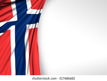 Norway Flag, Norwegian Background - Powered by Shutterstock