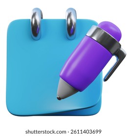 Note paper 3d render illustration. with clipping path - Powered by Shutterstock - Get 15% off with code: PIKWIZARD15