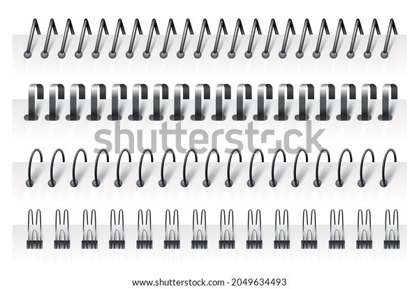 Notebook spirals,\
wire steel ring bindings and springs for diary, notepad, document\
cover or booklet sheets. Spiral binder and ringed for paper\
calendar. Can use as page\
divider