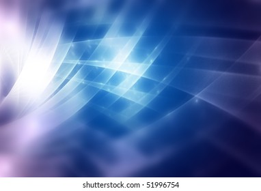 Nuclear Energy, Abstract Background Blue And White Lights