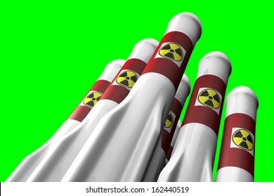 Nuclear Rockets Greenscreen