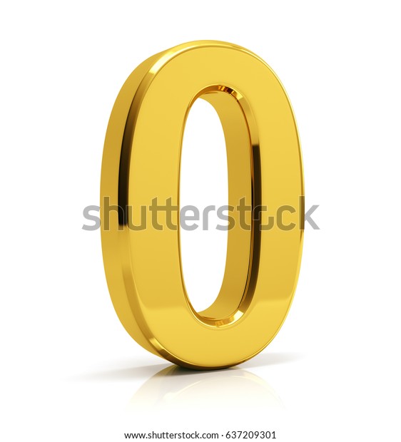 Number 0 Stock Illustration 637209301