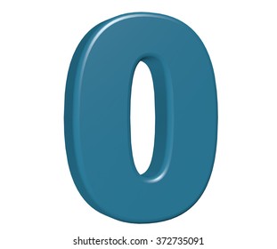 Number 0 On White Background Stock Illustration 372735091 | Shutterstock