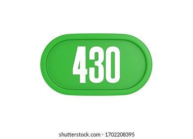 number-430-3d-sign-green-260nw-170220839