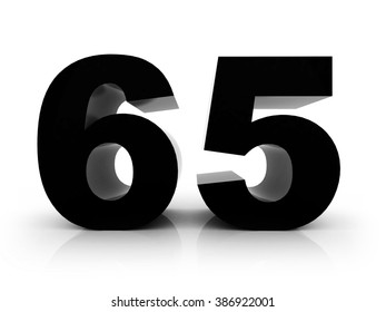 Number 65 Stock Illustration 386922001 | Shutterstock