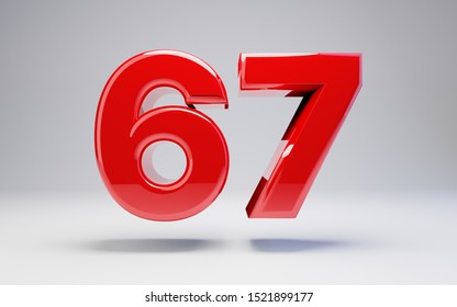 Number 67 Clip Art