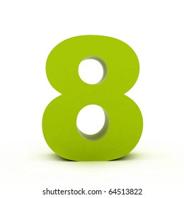 Green 3d Numbers High Res Stock Images Shutterstock