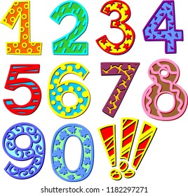 Number set illustration