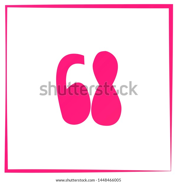 Number Square Isolated White Background Stock Illustration 1448466005