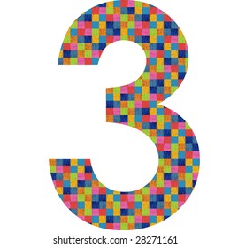 Number Three Illustration Stock Illustration 28271161 | Shutterstock