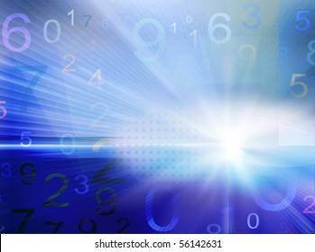 numbers background