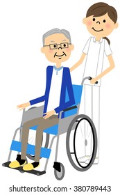 Nurse and elderly