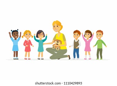 保育士 イラスト Images Stock Photos Vectors Shutterstock