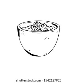 72 Recomended Cereal bowl drawing sketch template for Kindergarten