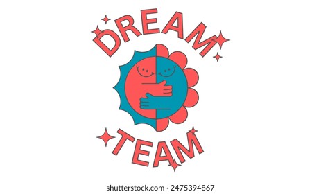 The objective of these asset illustrations is to visually represent the power and benefits of team collaboration and teamwork. The illustrations should depict diverse groups of people working together - Powered by Shutterstock