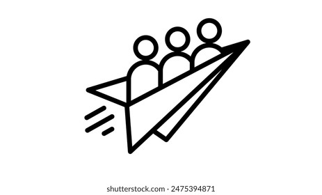 The objective of these asset illustrations is to visually represent the power and benefits of team collaboration and teamwork. The illustrations should depict diverse groups of people working together - Powered by Shutterstock