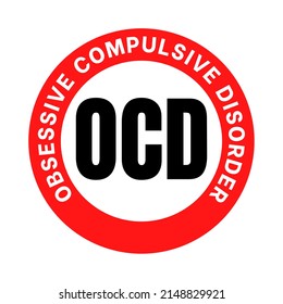 OCD Obsessive Compulsive Disorder Symbol Icon