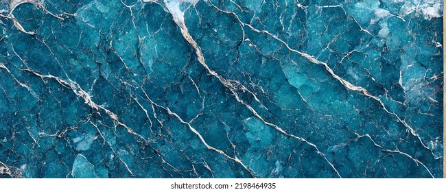 Ocean Blue Marble Surface Textured Wallpaper Stock Illustration 