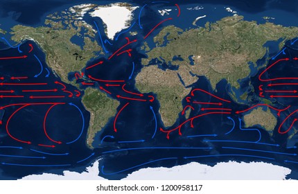 Ocean Current (3D Rendering)