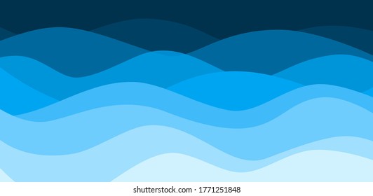 Ocean  Graphic Background. Ocean  Graphic