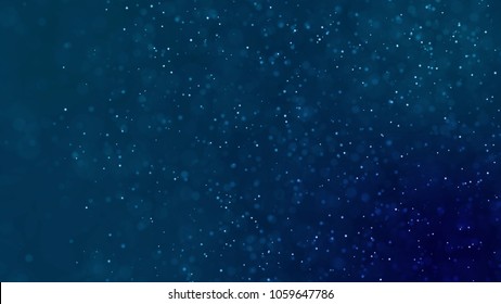 ocean water with dust and particle moving background