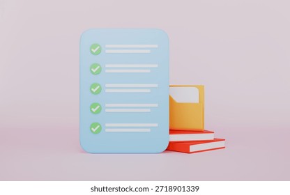 Office data accounting folder information organization assignment, Paperwork document checklist to do list task management report