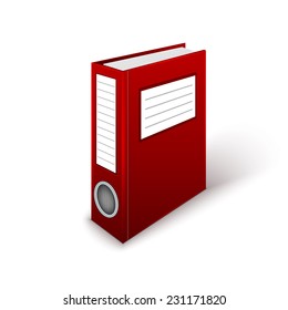 Office Folder Template Stock Illustration 231171820 Shutterstock