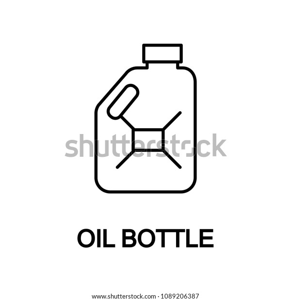 oil bottle icon. Element of car repair
for mobile concept and web apps. Detailed  icon can be used for web
and mobile. Premium icon on white
background