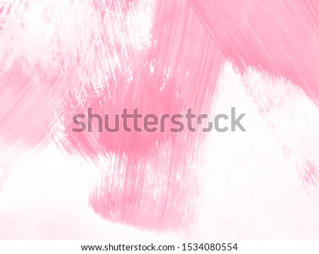 Oil Brush Stroke. Pink Paint Stroke. Rose Oil Painting. On White Background. Artistic Dirty Painting. Pink Oil Brush Stroke. Watercolor Brush Stroke.
