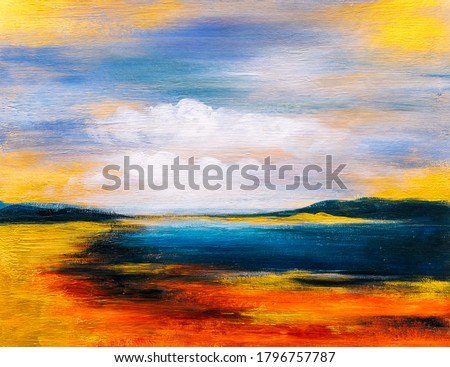 Oil Painting - Abstract Landscape