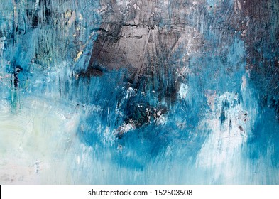 Oil Painting Abstract Texture Background