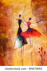 Oil Painting - Spanish Dance