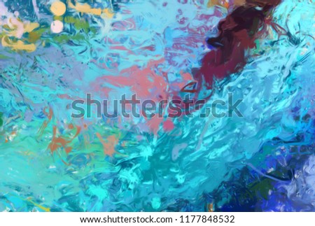 Oil Pastel Drawing Abstract Color Background Stock Illustration ...