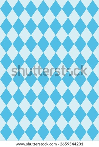 Oktoberfest blue checker background pattern