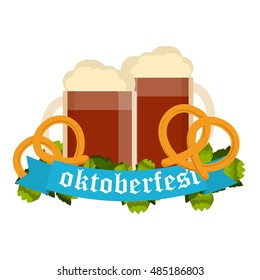 Oktoberfest Celebration Vector Poster Oktoberfest Vector Stock ...