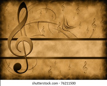 Old backgrounds with notes