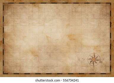 old blank treasure map background