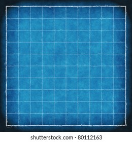 Old Blue Print Blueprint Background Texture