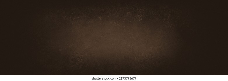 Old brown background texture in earthy brown coffee color  Dark black vignette border  Elegant brown paper painted metal design 