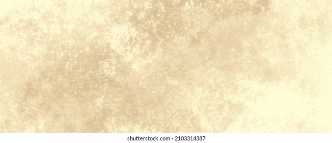 Old Brown Paper Parchment Background With Distressed Vintage Stains And White Faded Texture Border, Elegant Antique Beige Color With Sepia Coffee Or Tea Stained Center Grunge Design